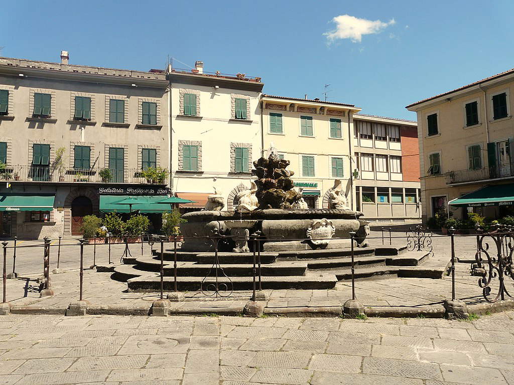 Fivizzano, Plaza Medicea. Foto: Davide Papalini