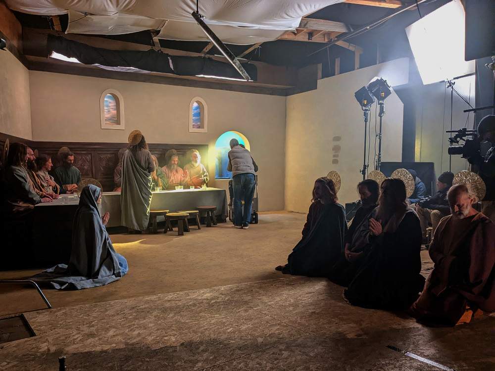 American director brings Beato Angelico fresco to life with tableau vivant