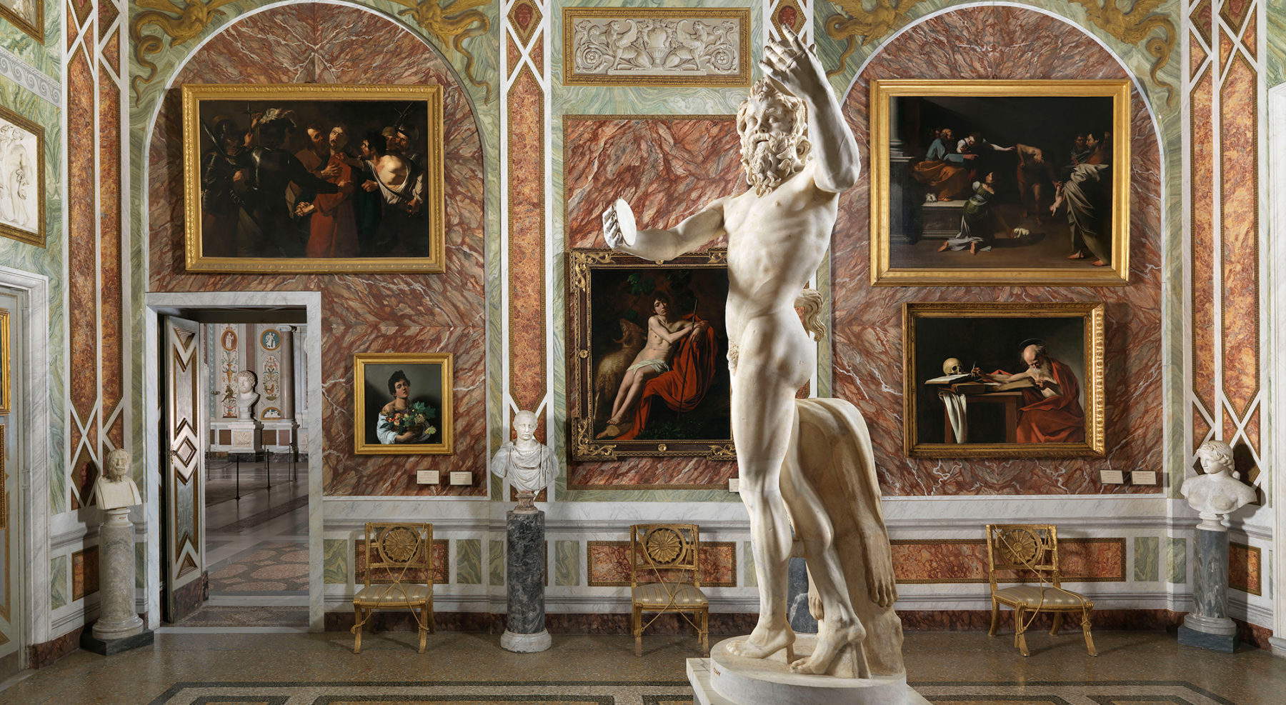La galerie Borghèse La galerie Borghèse