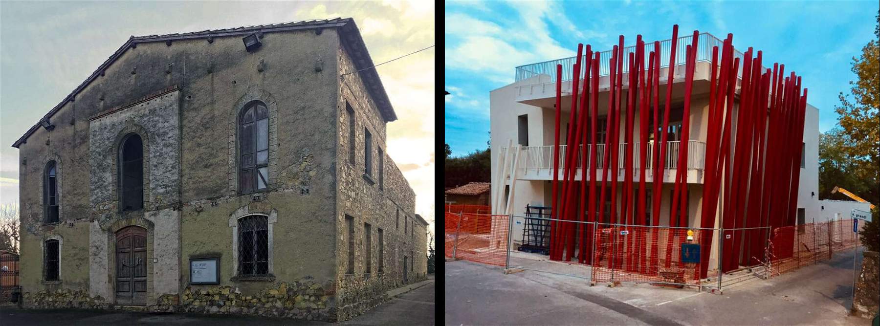 Controversy in Gambassi Terme over the new functional center that replaced the old theater