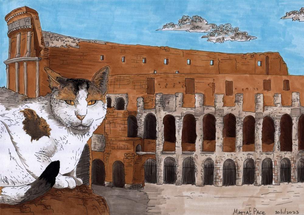 Il Parco del Colosseo festeggia la Giornata del Gatto con un contest: ecco i giovani vincitori 