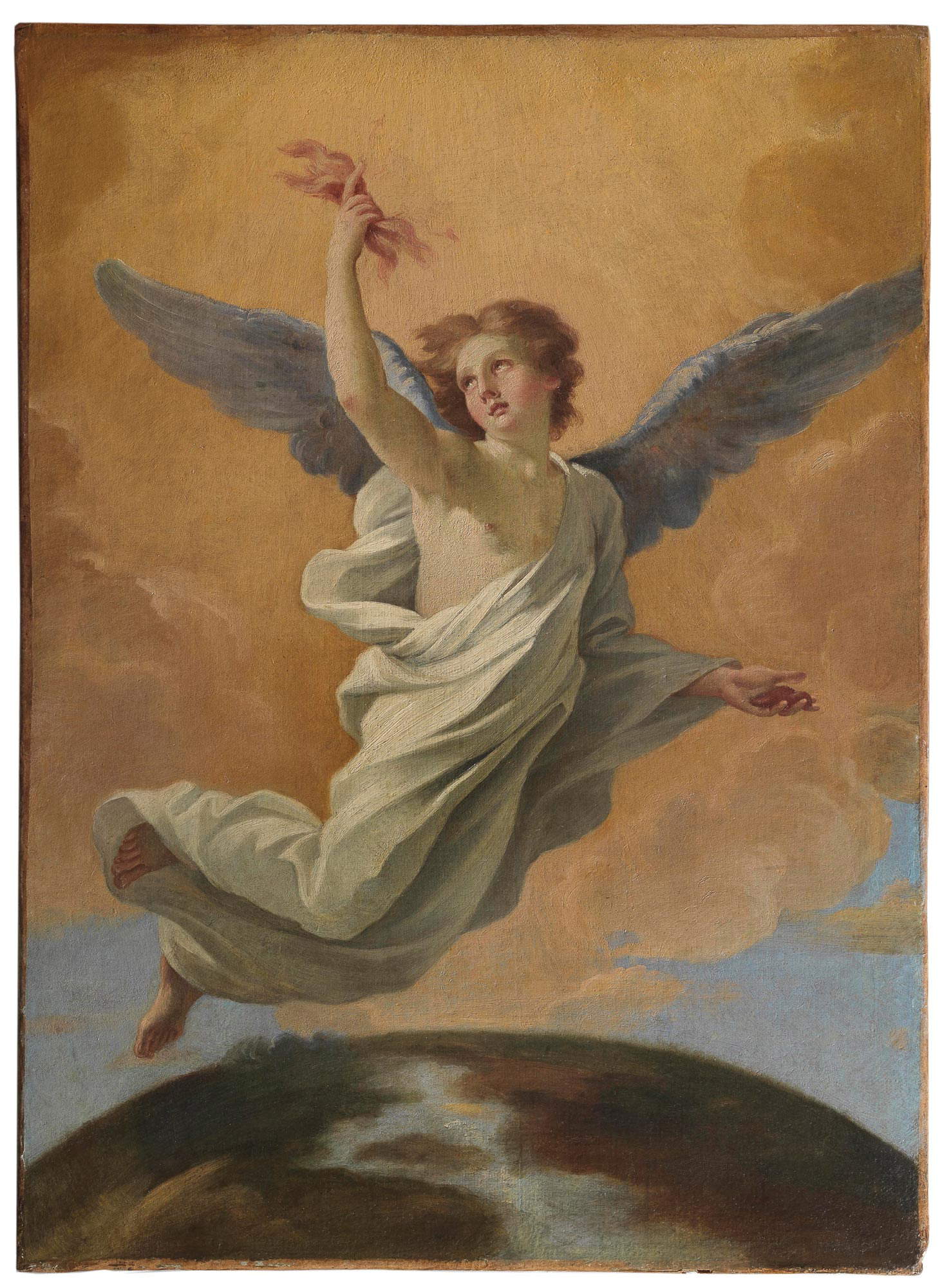 Gian Lorenzo Bernini e Carlo Pellegrini, Allegoria dell’Amore Divino (1635-40 circa; olio su tela, 75,5 x 55 cm; Roma, collezione Forti Bernini). Provenienza: Roma, Casa Bernini Gian Lorenzo Bernini e Carlo Pellegrini, Allegoria dell’Amore Divino (1635-40 circa; olio su tela, 75,5 x 55 cm; Roma, collezione Forti Bernini). Provenienza: Roma, Casa Bernini