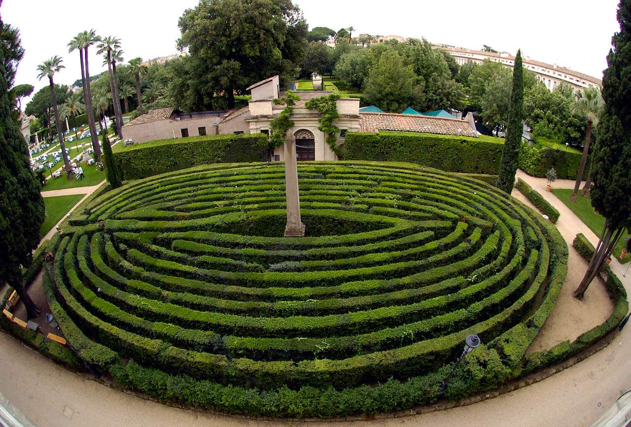 Ein Labyrinth im Herzen der Republik. Das Labyrinth des Quirinale