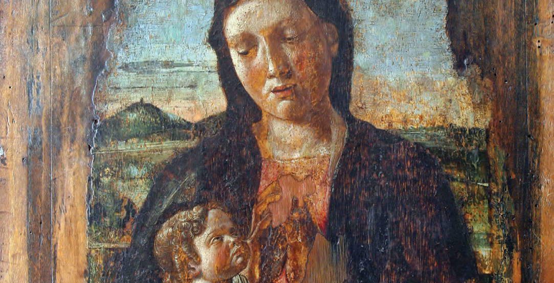Is this Madonna preserved on a Croatian island by Giovanni Bellini? The hypothesis