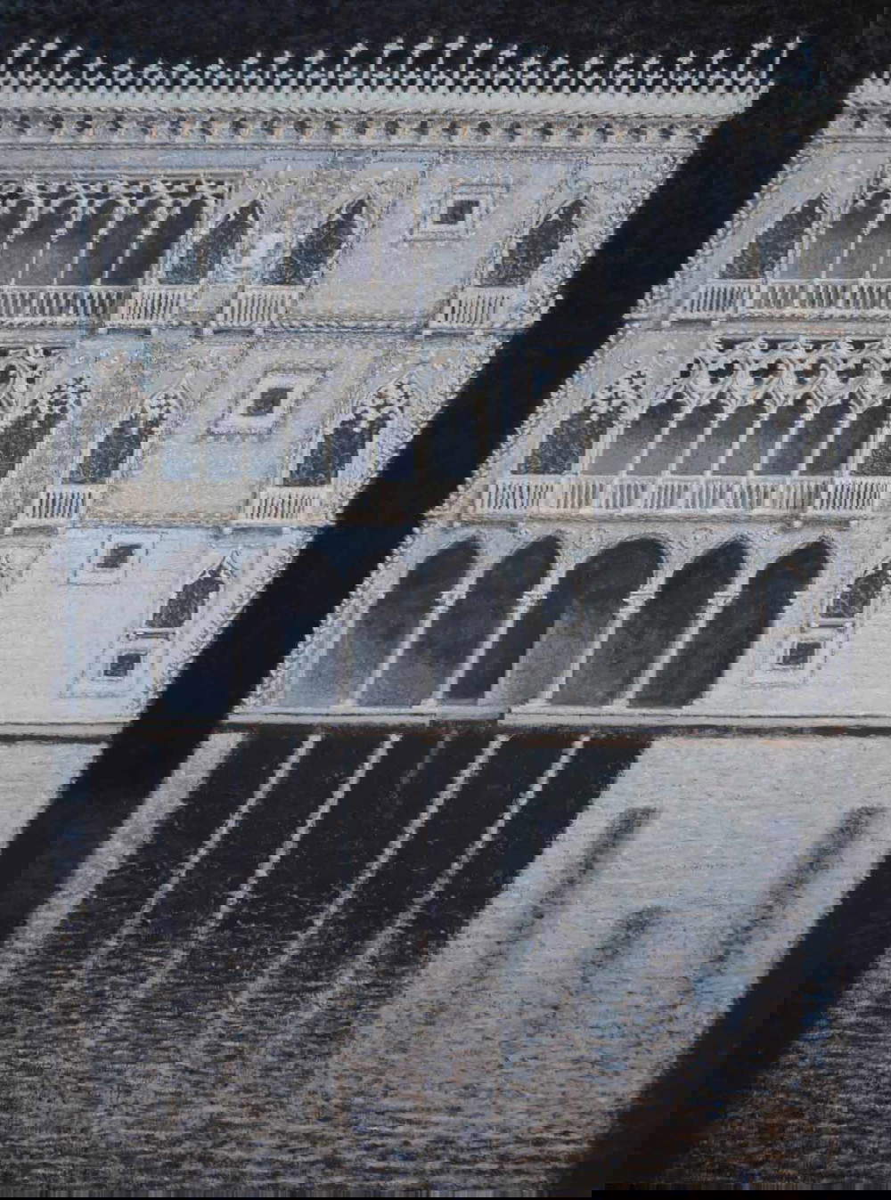 Giovanni Soccol, Ca' d'Oro (2021; 200 x 150 cm)