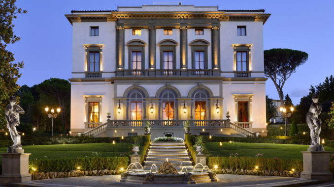 El Hotel Villa Cora en Florencia
