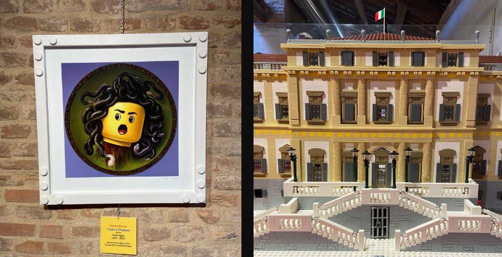 Grande exposition sur le monde des Lego à la Villa Reale de Monza