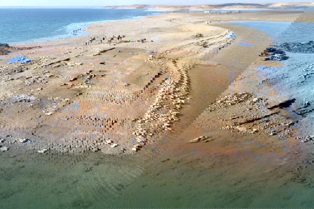 Irak : une cité de l'âge du bronze réapparaît du fleuve Tigre dans le réservoir de Mossoul. Mission photo Université de Fribourg (Allemagne) et Organisation d'archéologie du Kurdistan (Irak)