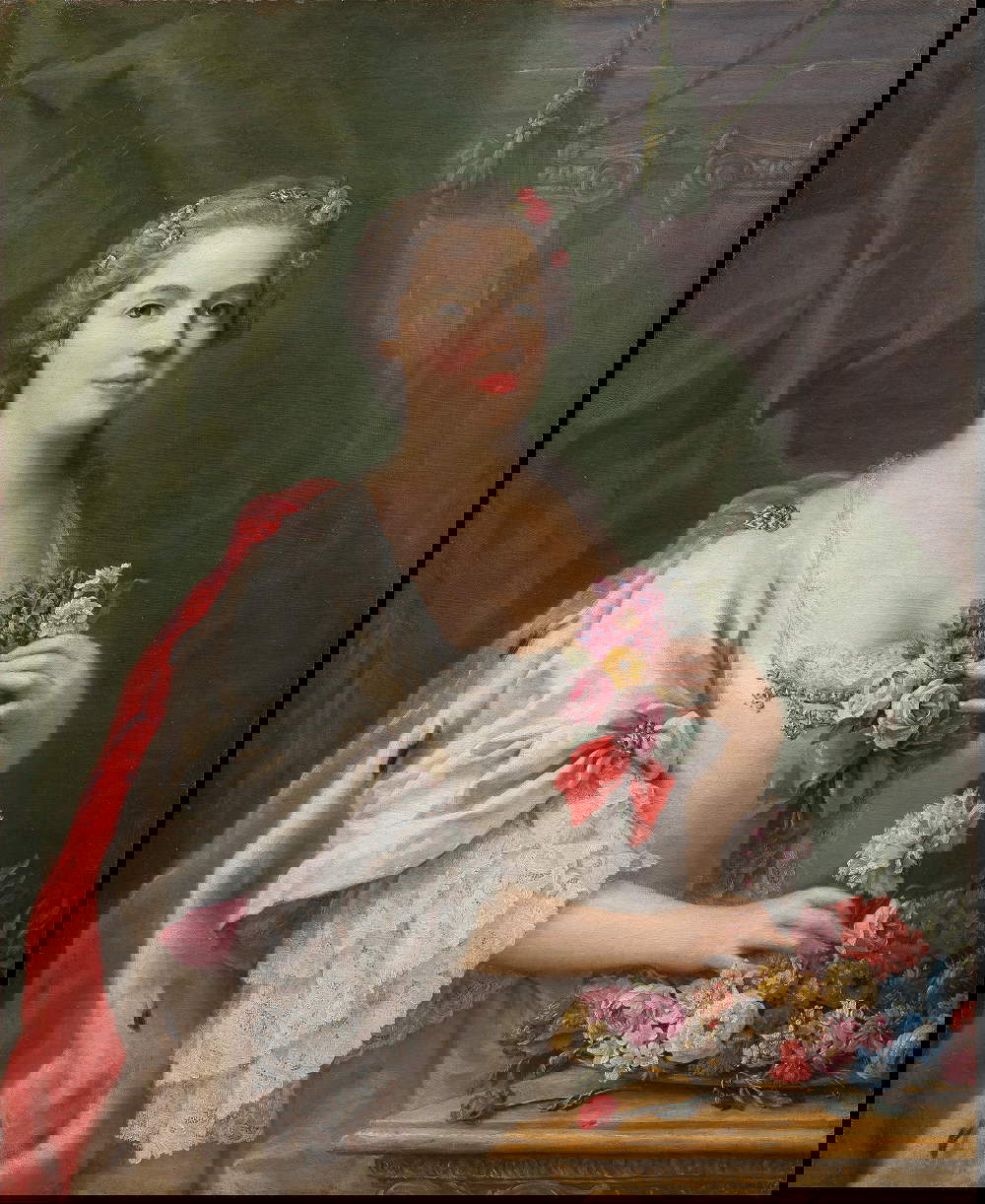 Jacopo Amigoni, Ritratto di nobildonna (olio su tela) presso Gallo Fine Art