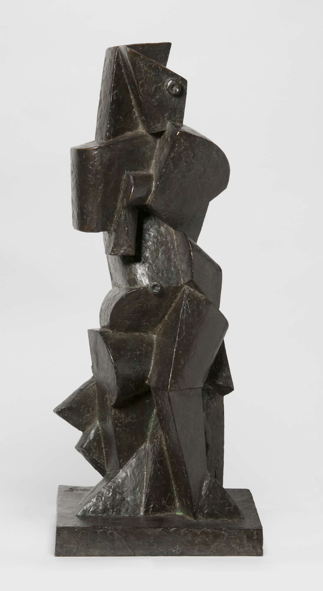 Jacques Lipchitz, Bañista (1917; bronce, 89,5 x 36,8 x 27,9 cm; Filadelfia, Museo de Arte de Filadelfia)
