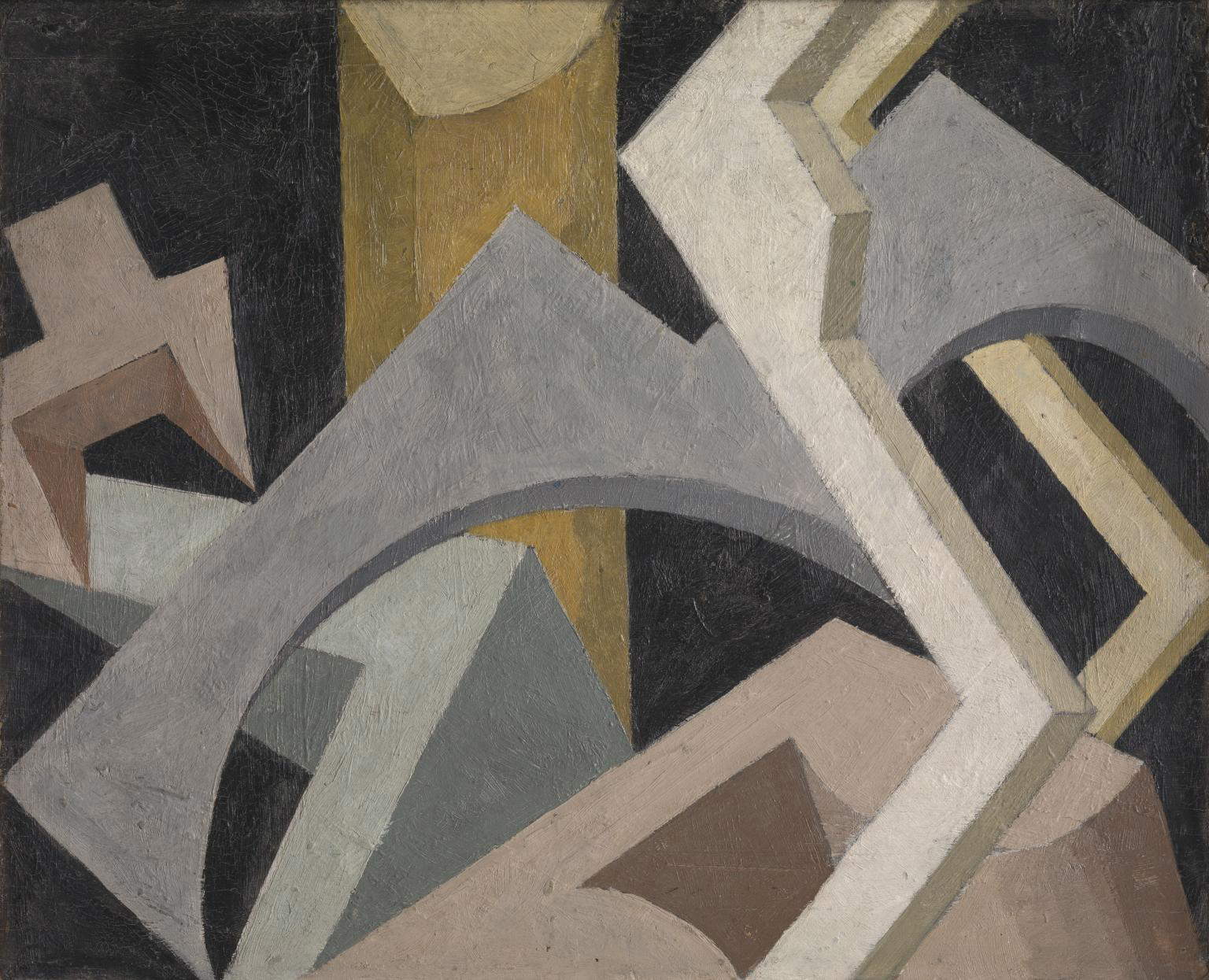 Jessica Dismorr, Composizione astratta (1915 circa; olio su tavola, 41,3 x 50,8 cm; Londra, Tate Modern) Jessica Dismorr, Composizione astratta (1915 circa; olio su tavola, 41,3 x 50,8 cm; Londra, Tate Modern)