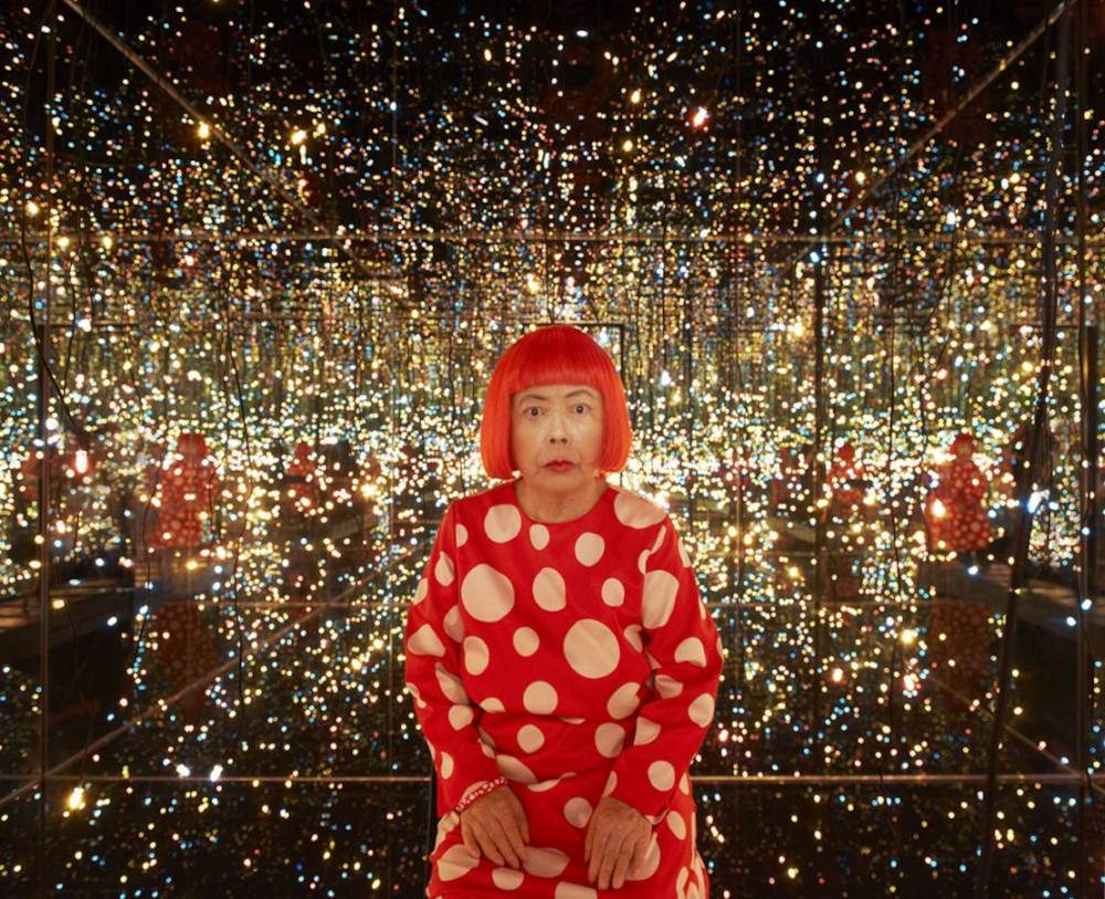 For the first time in Italy, Yayoi Kusama's mirror room from the Whitney Museum will be in Bergamo 