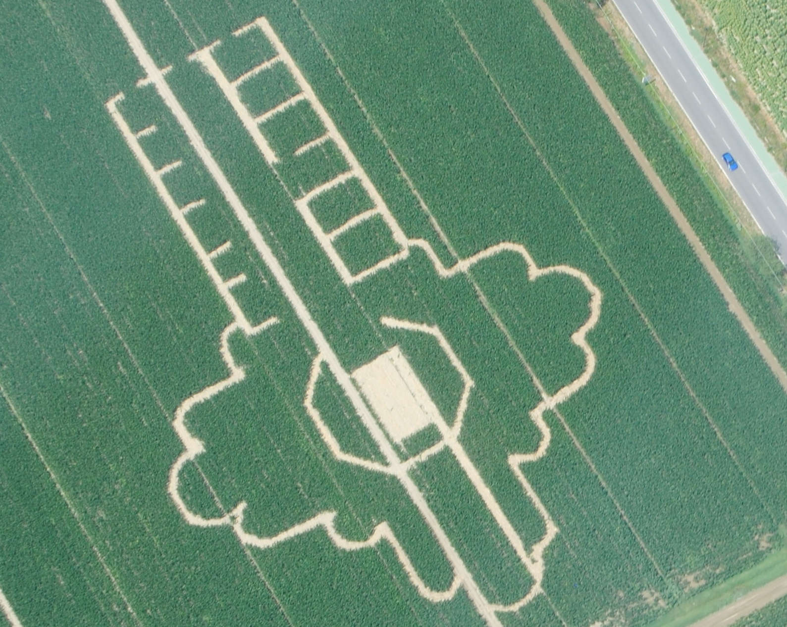 Das Labyrinth von Hort aus dem Jahr 2012