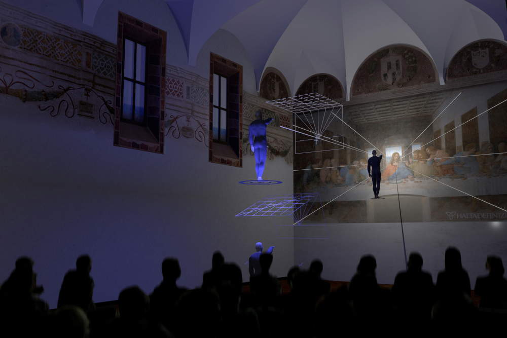 Immersive installation virtually transports you inside Leonardo's Last Supper 