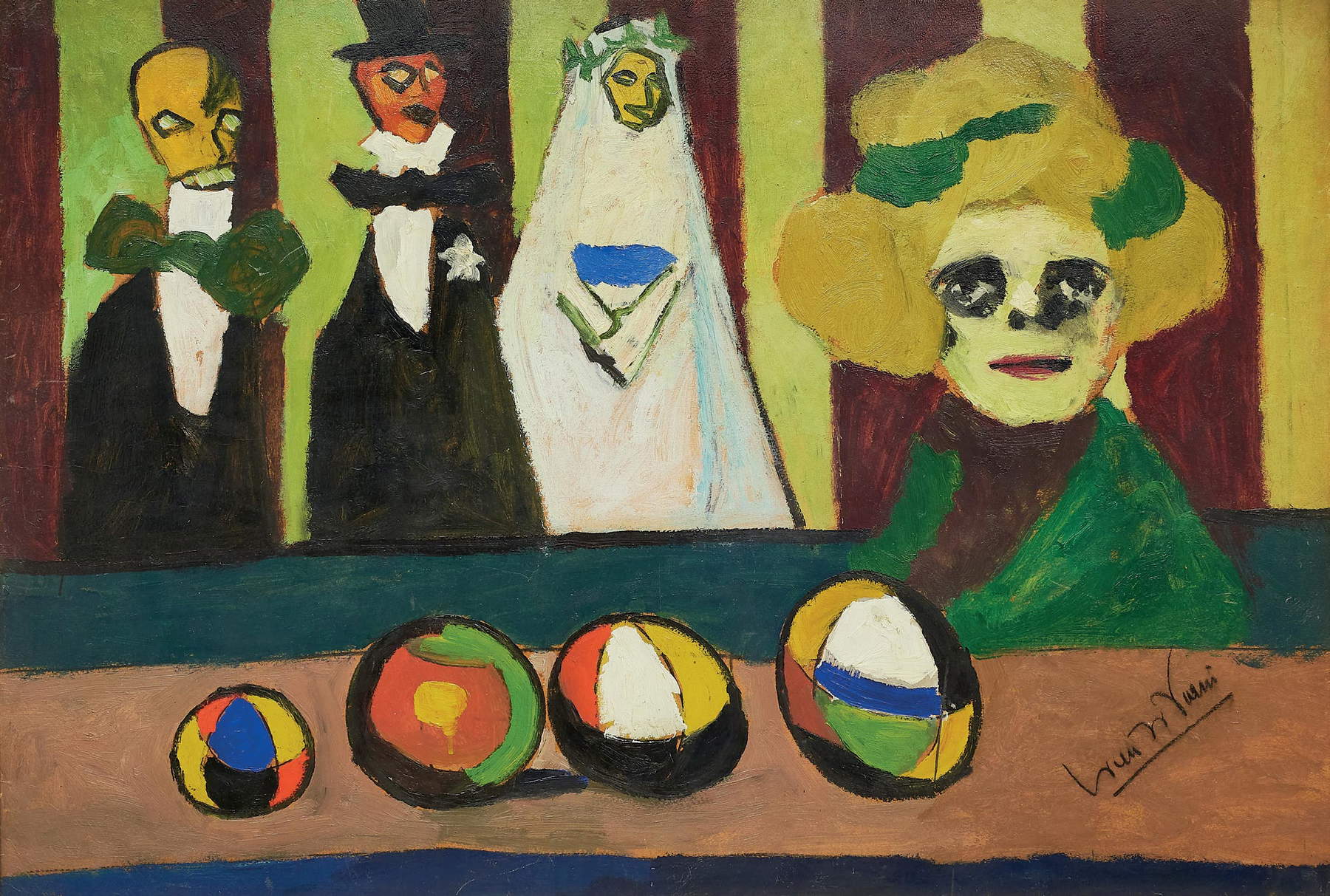 Lorenzo Viani, The Fair: Three balls and a penny (1909-12; oil on cardboard, 72x104 cm; Courtesy of Goldoni Art Gallery, Livorno) Lorenzo Viani, The Fair: Three balls and a penny (1909-12; oil on cardboard, 72x104 cm; Courtesy of Goldoni Art Gallery, Livorno)