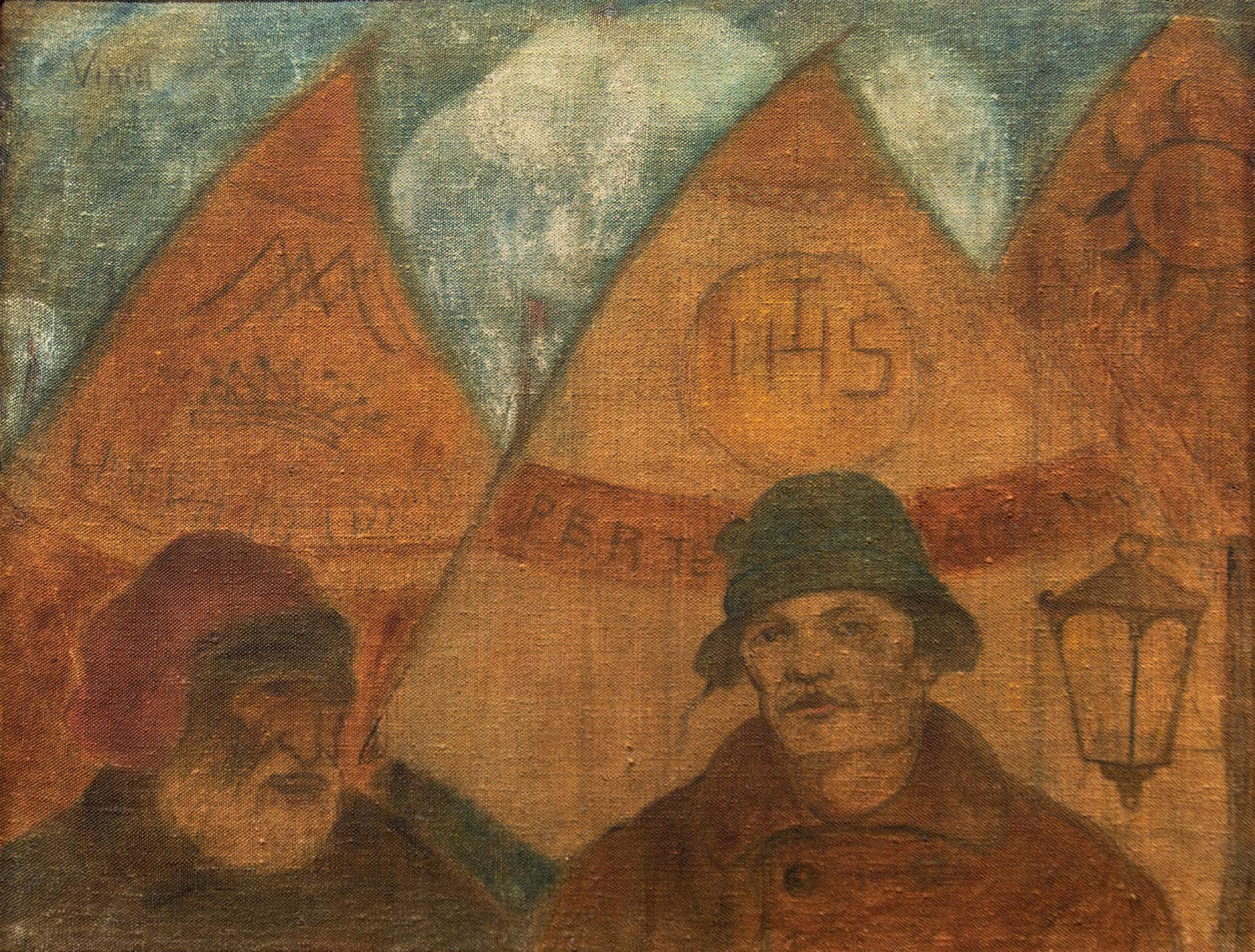 Lorenzo Viani, Fishermen and Paranze (1907; oil on canvas, 56x73 cm; Private collection - On concession from Goldoni Art Gallery, Livorno) Lorenzo Viani, Fishermen and Paranze (1907; oil on canvas, 56x73 cm; Private collection - On concession from Goldoni Art Gallery, Livorno)