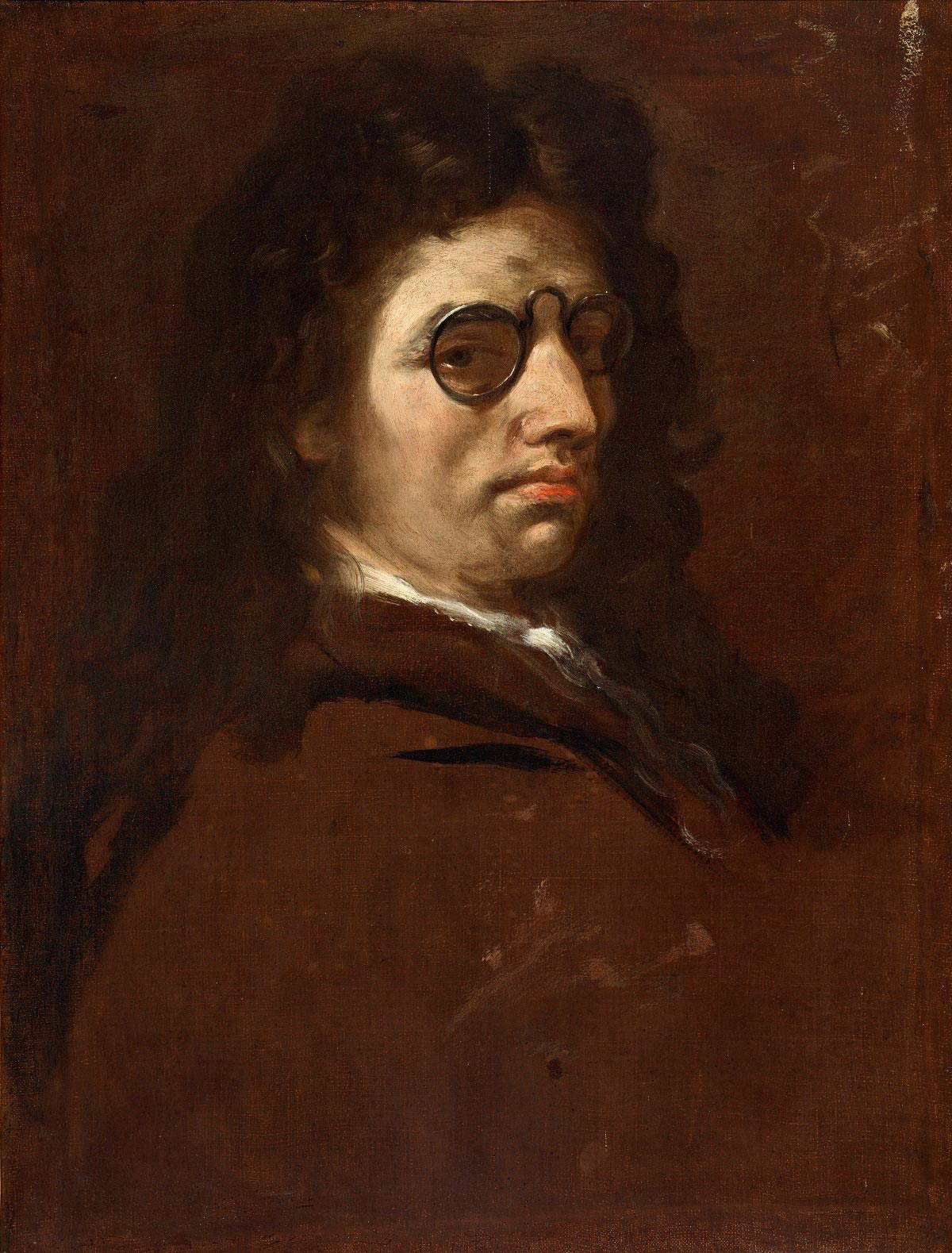 Luca Giordano, Self-Portrait (1680-1692; oil on canvas; Naples, Pio Monte della Misericordia) Luca Giordano, Self-Portrait (1680-1692; oil on canvas; Naples, Pio Monte della Misericordia)