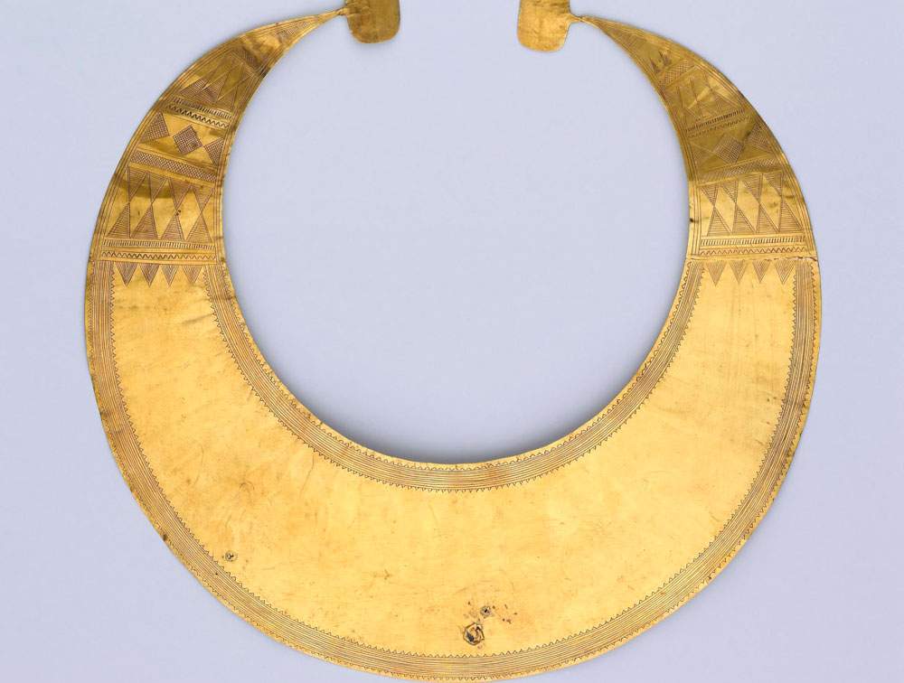 Un ancien et précieux bijou irlandais prêté par le British Museum au musée Val Camonica.