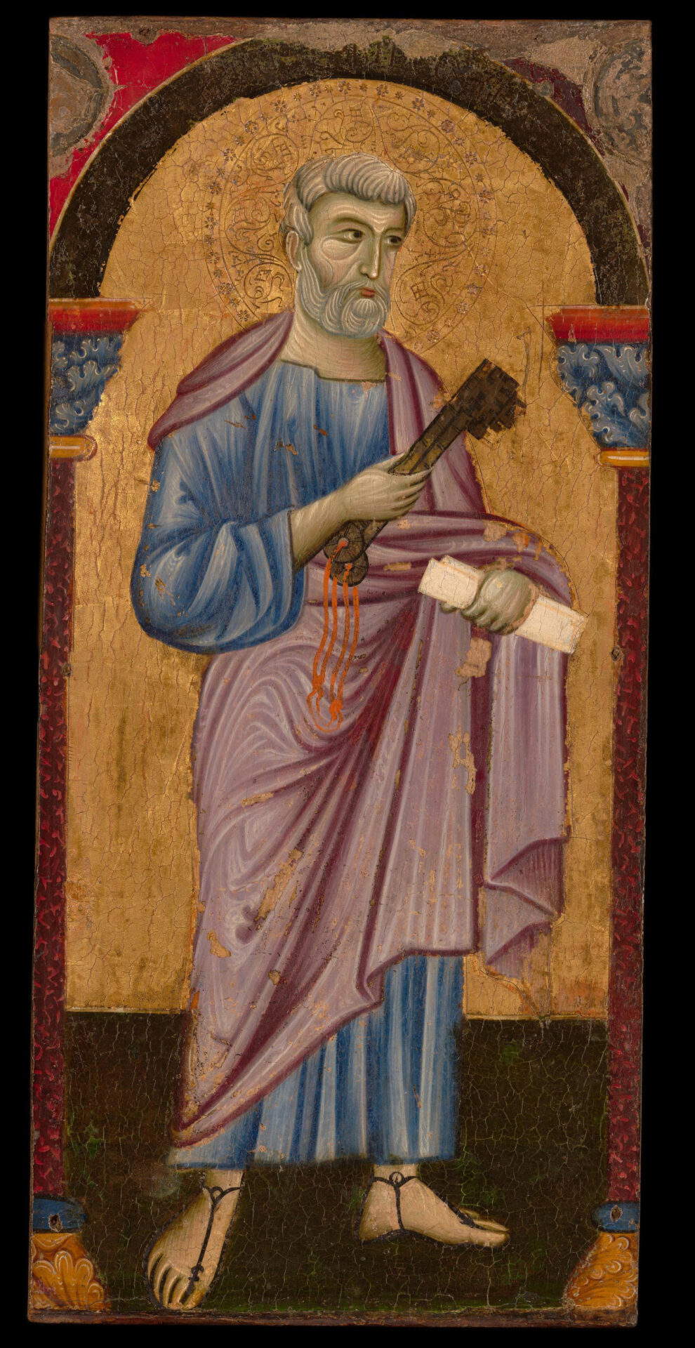 Maestro di San Francesco, Dossale bifacciale, dettaglio Maestro di San Francesco, Dossale bifacciale, dettaglio