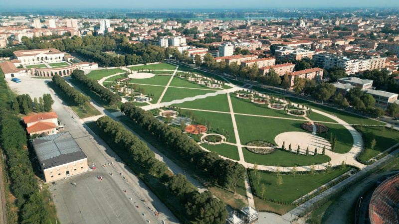 Mantua, Einweihung des neuen Parco Te: so sieht er aus