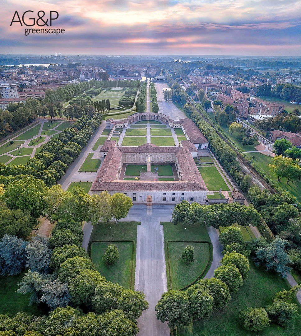 Mantua, neuer Te-Park