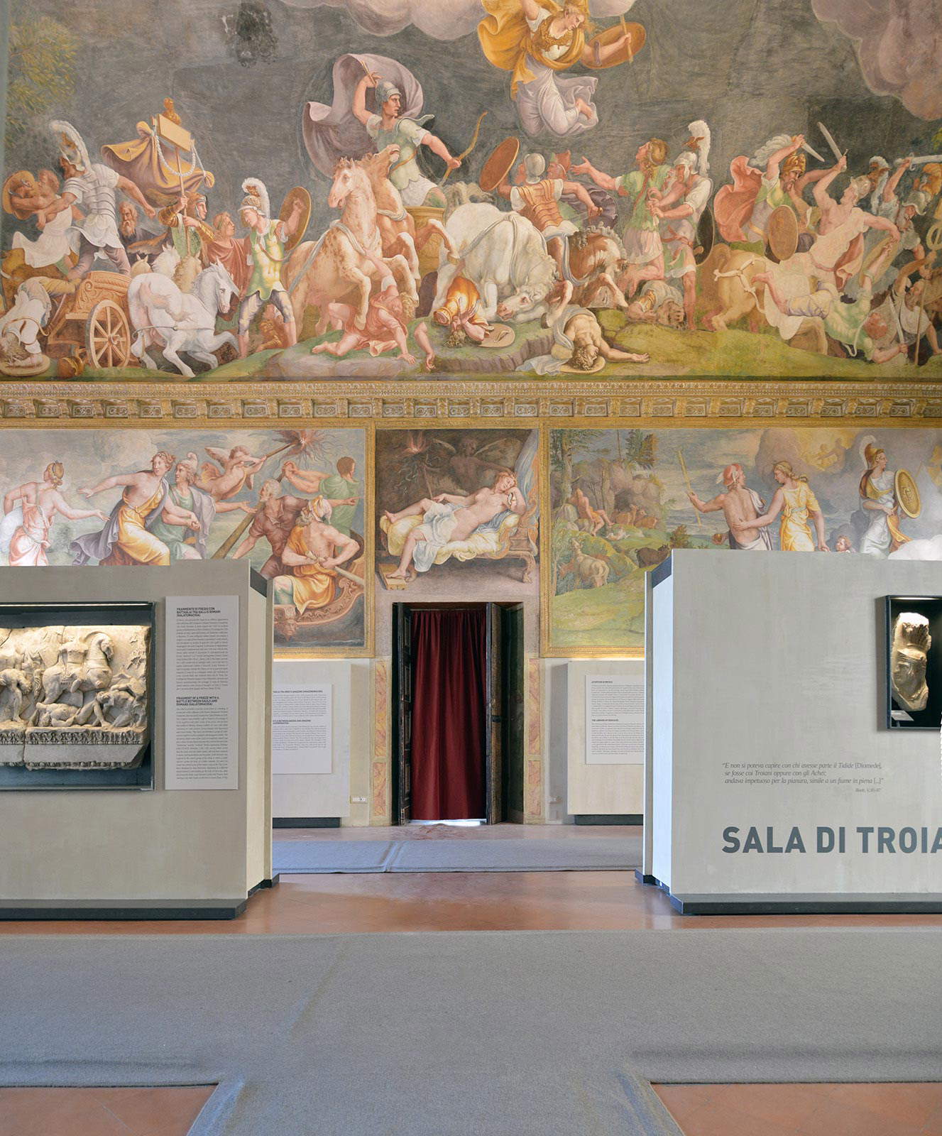 Mantua, Palacio Ducal, Corte Nuova. Mantua, Palacio Ducal, Corte Nuova.