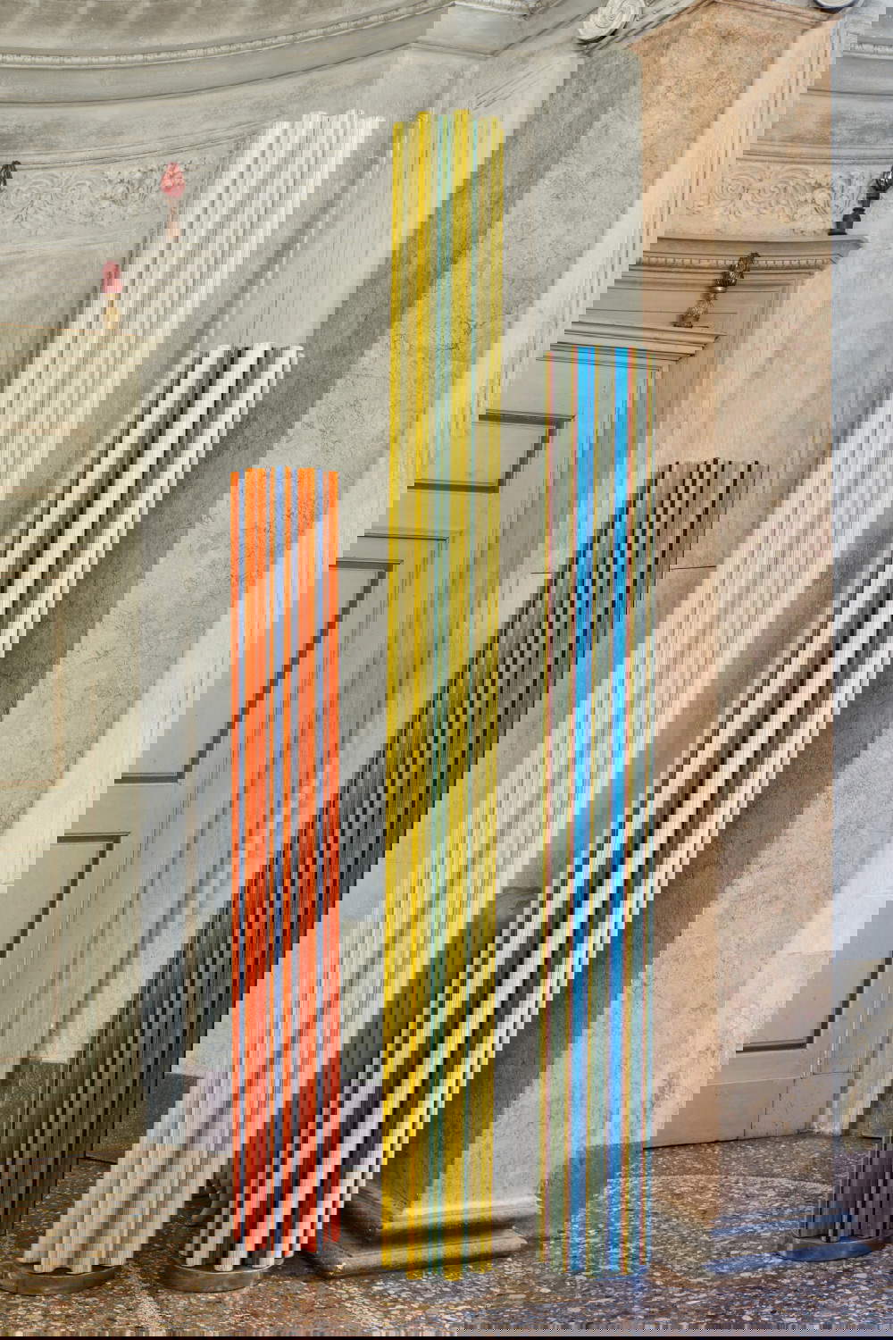 Matteo Nasini, The Lost Garden (2018; Bologna, Palazzo Bentivoglio). Photo by Carlo Favero