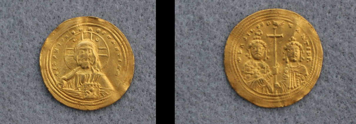 Una moneta d'oro bizantina del X secolo... trovata in Norvegia!