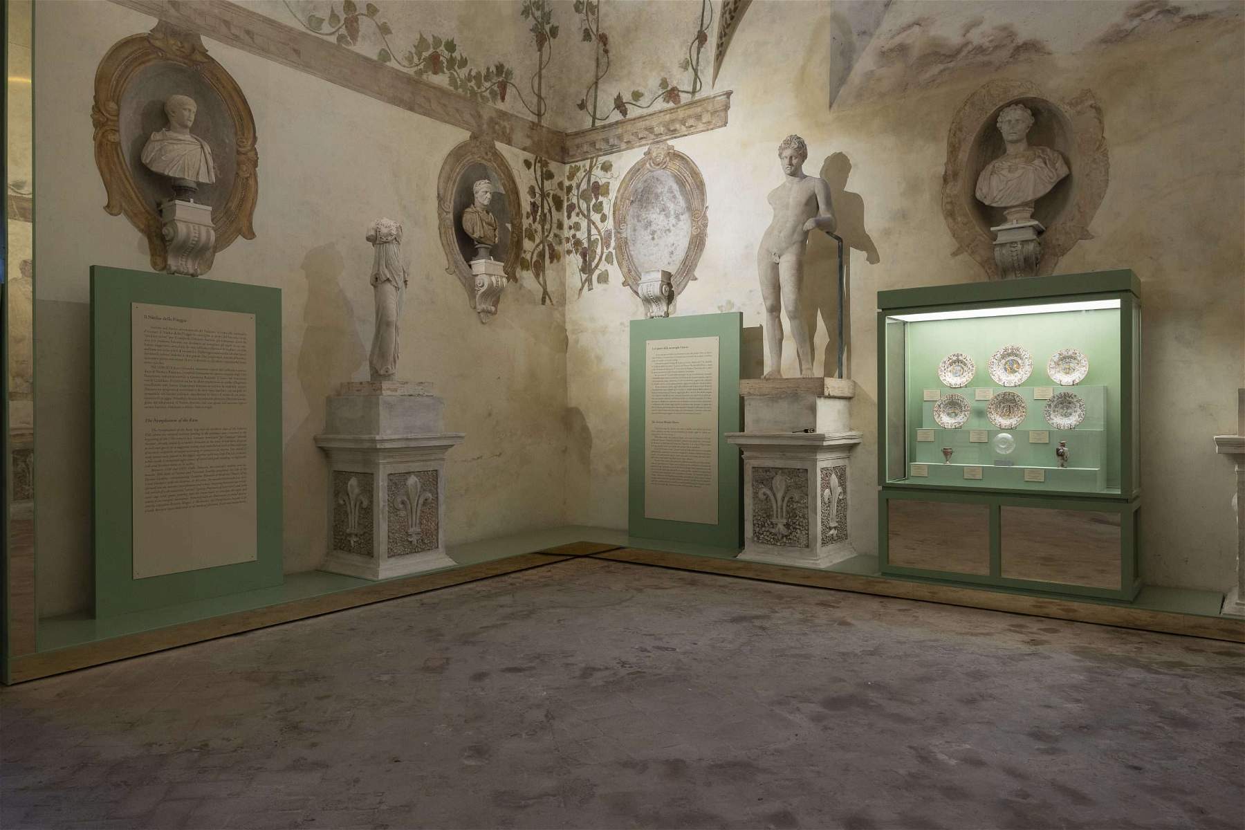 Rome, au parc du Colisée, l'exposition évoquant les splendeurs de la famille Farnèse