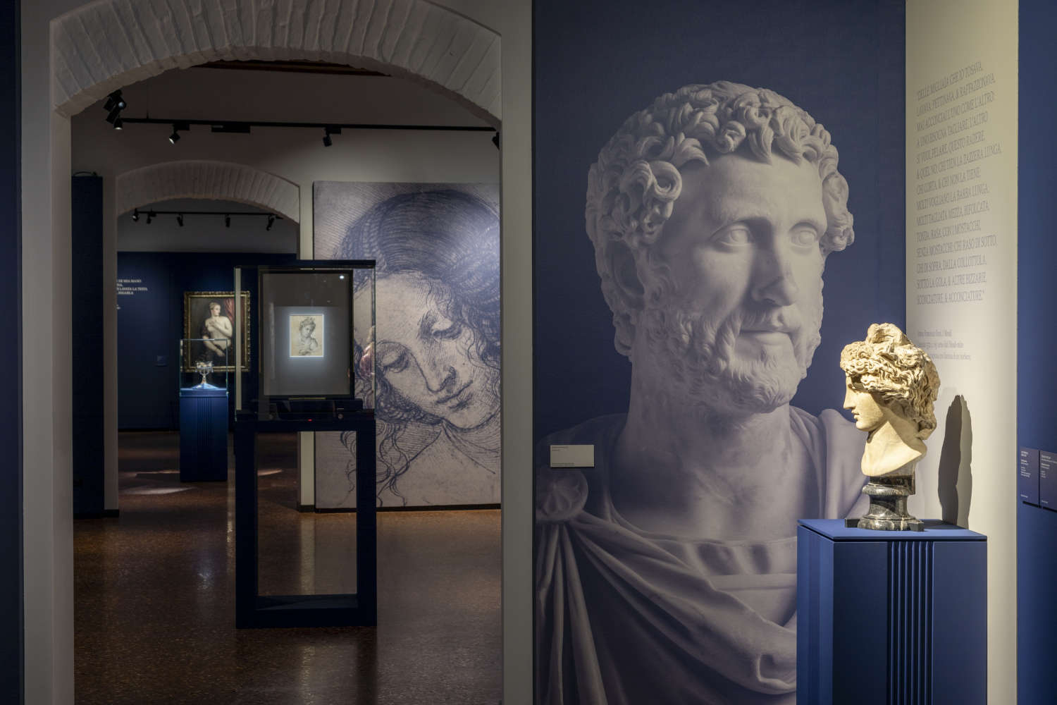 Layouts der Ausstellung. Fotos: Marco Zorzanello - C72 Studio