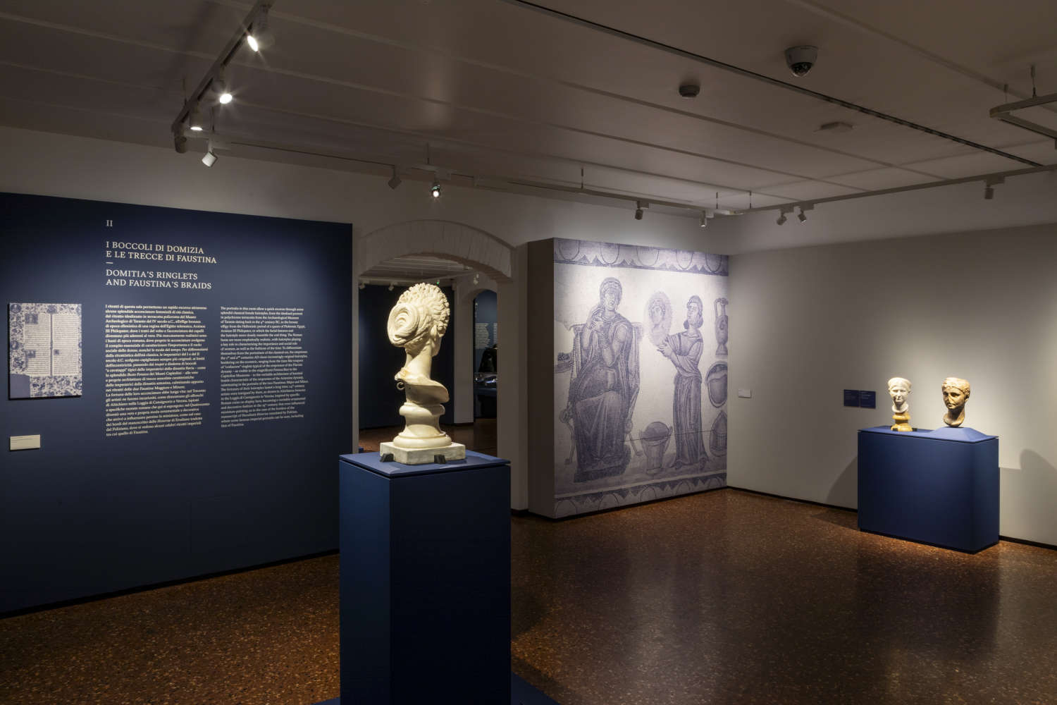 Layouts der Ausstellung. Fotos: Marco Zorzanello - C72 Studio