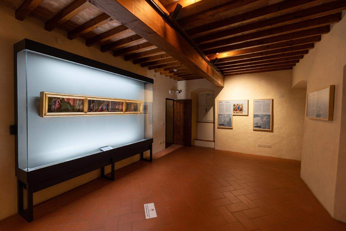 Uffizi Diffusi, the predella of Filippo Lippi's Barbadori Altarpiece arrives in Montespertoli