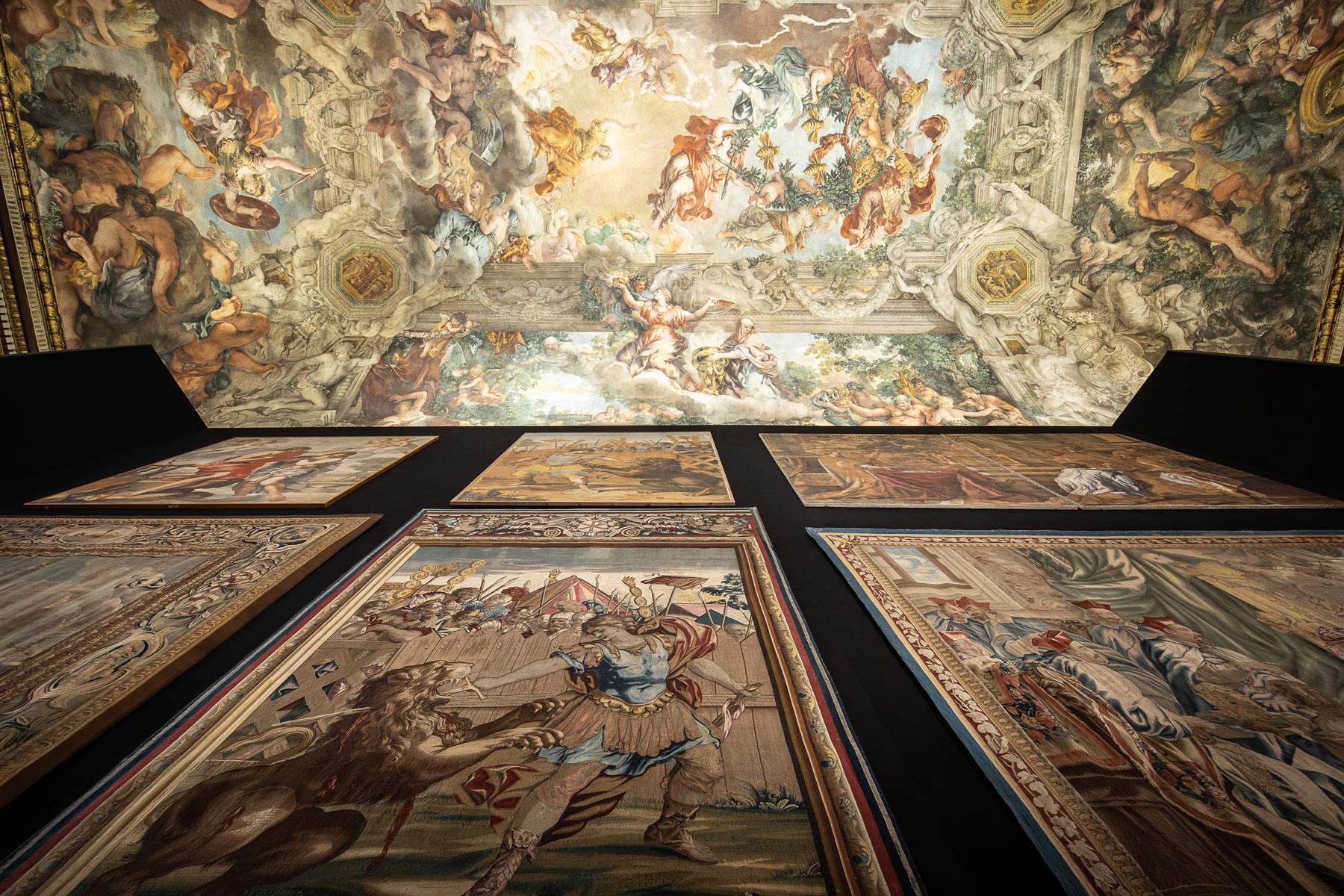 Exhibition layouts. Photo: Alberto Novelli