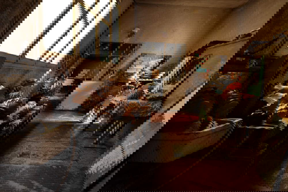 Hochwasserschäden im Museum Carlo Zauli