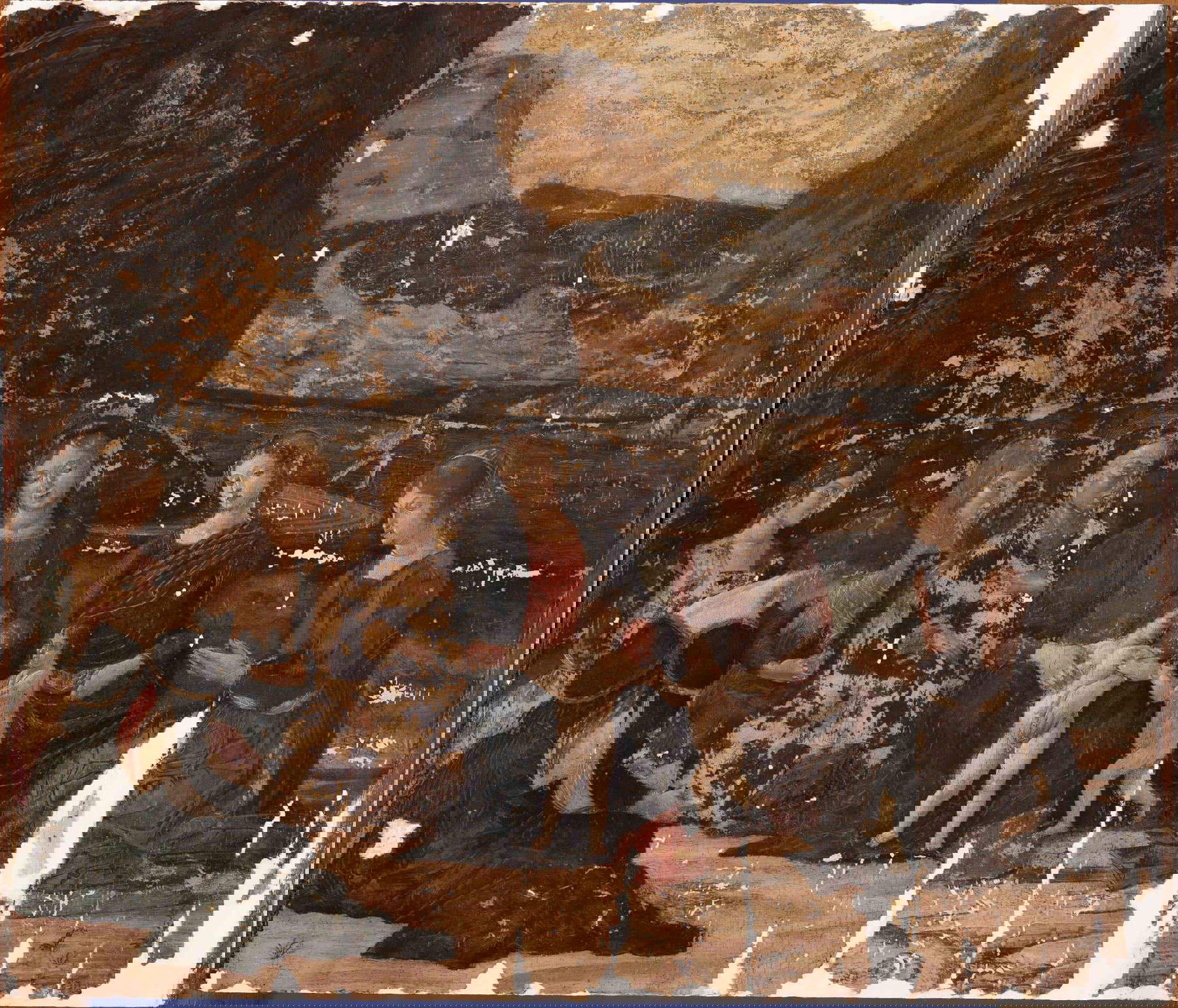 Après le nettoyage et le jointoiement