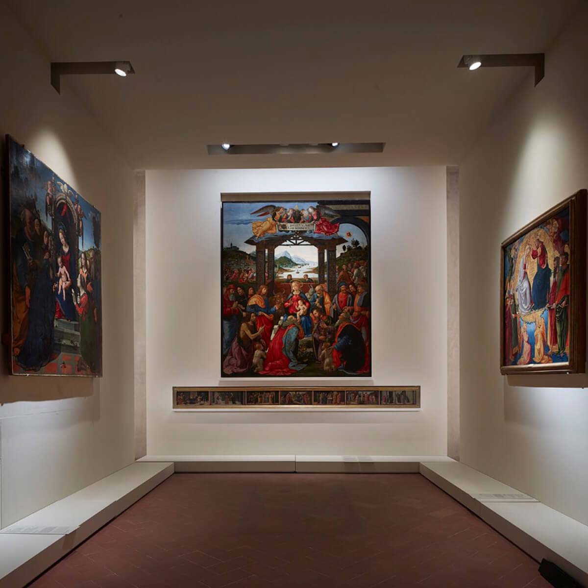 La Adoración de los Magos, de Domenico del Ghirlandaio. Foto: Museo degli Innocenti La Adoración de los Magos, de Domenico del Ghirlandaio. Foto: Museo degli Innocenti