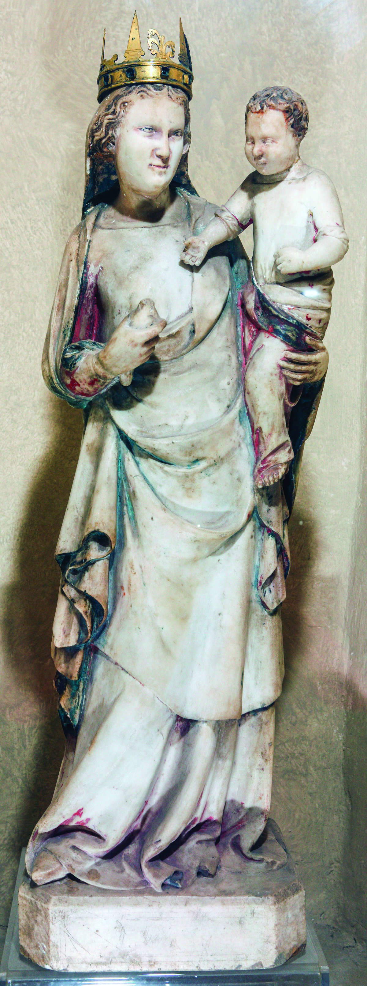 Florentine Ambit, Antiphonary (1408; gilded embossed leather, embossed brass, painted parchment; Florence, Archbishop's Palace)