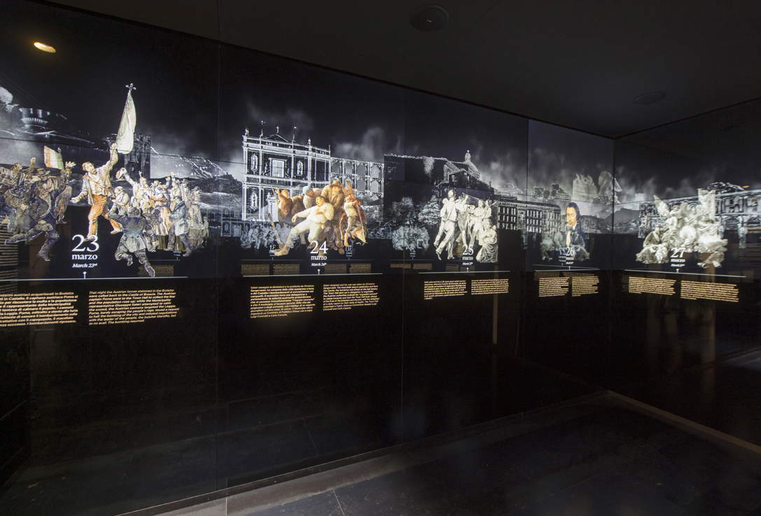 Il nuovo Museo del Risorgimento Leonessa d'Italia. Foto: Archivio Fotografico Civici Musei di Brescia/Fotostudio Rapuzzi Il nuovo Museo del Risorgimento Leonessa d'Italia. Foto: Archivio Fotografico Civici Musei di Brescia/Fotostudio Rapuzzi