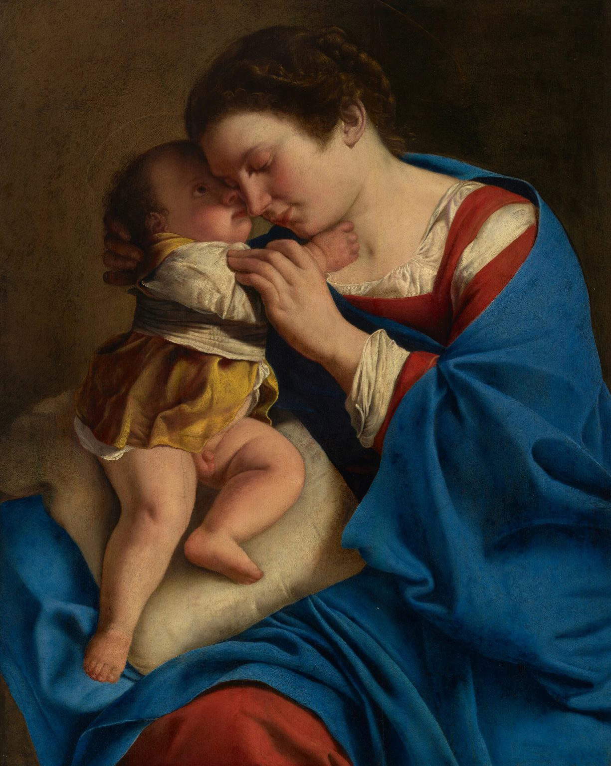 Orazio Gentileschi, Madonna and Child (ca. 1620)