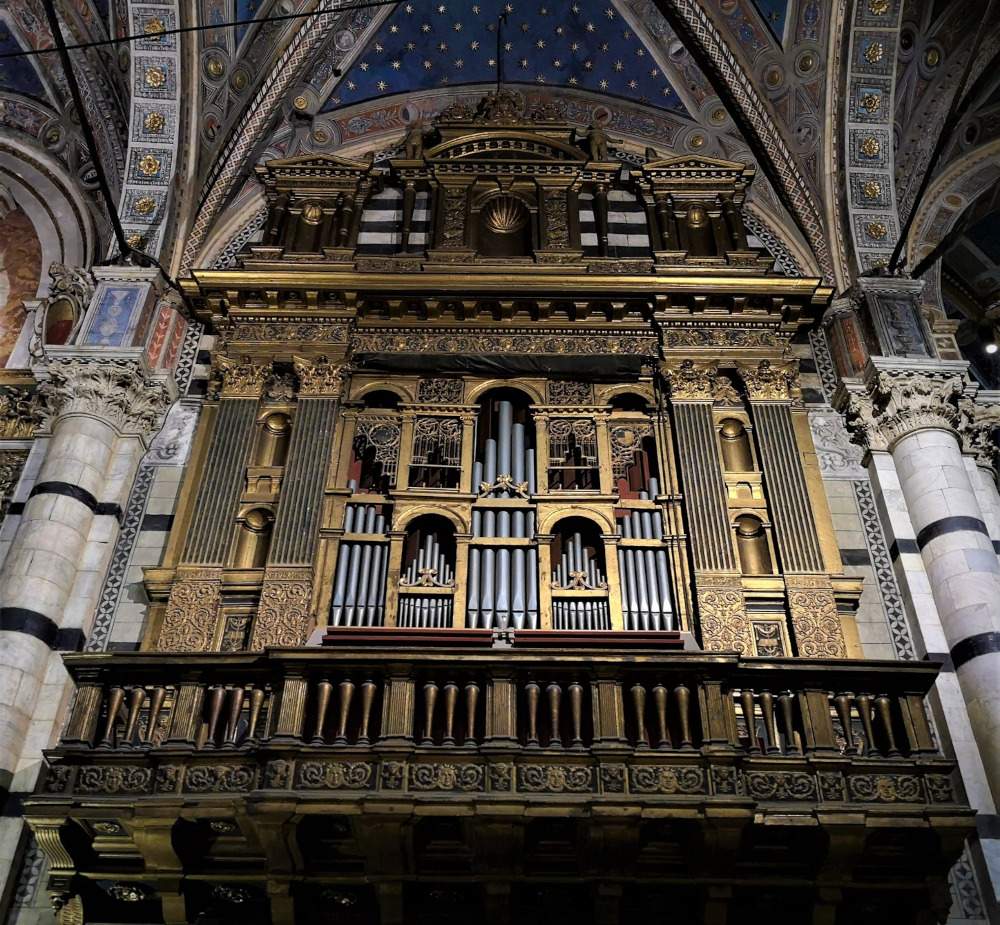 La restauration des orgues de la cathédrale de Sienne est terminée. La dernière intervention a eu lieu en 2000
