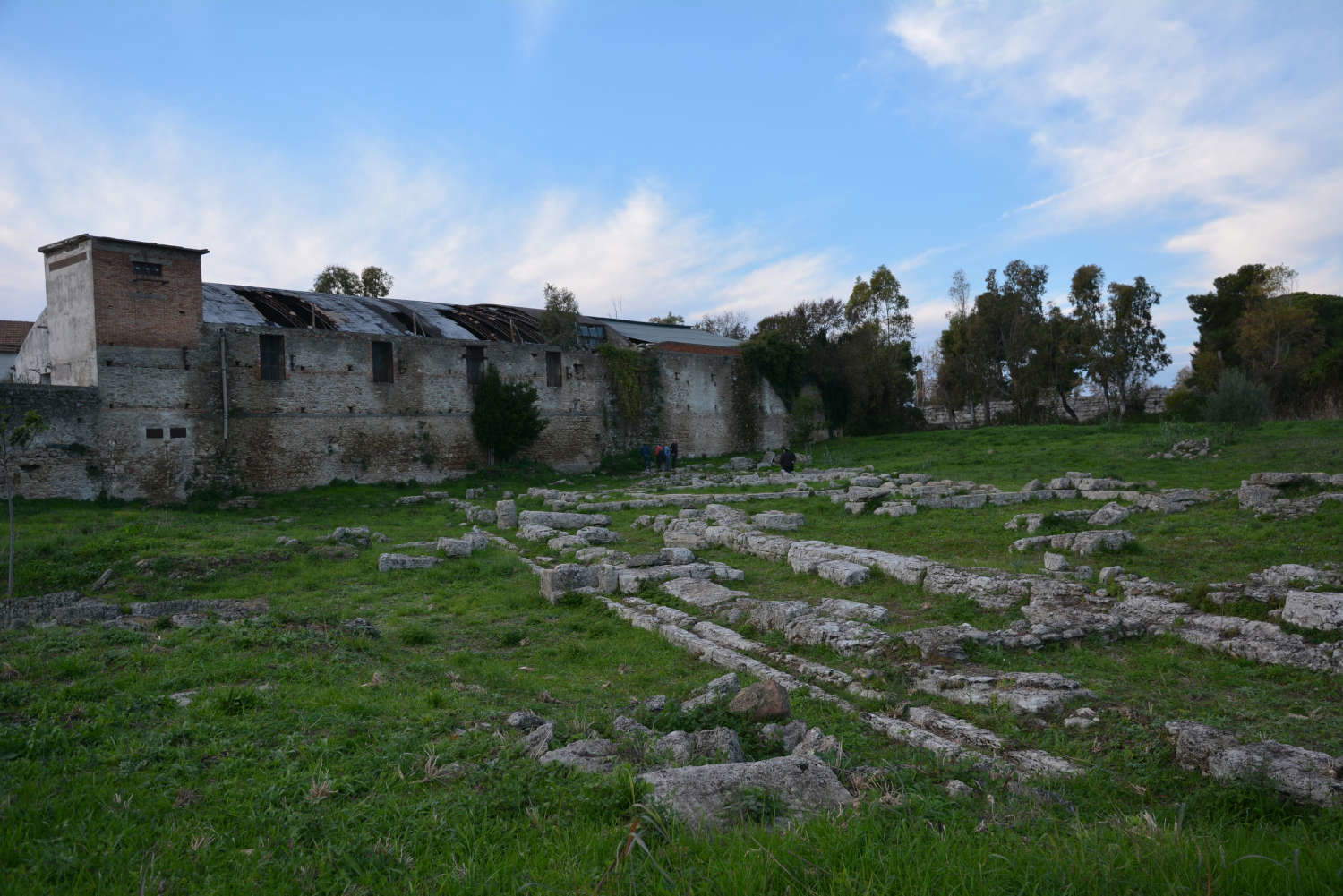 Paestum, début des travaux d'extension de l'ancienne usine Cirio