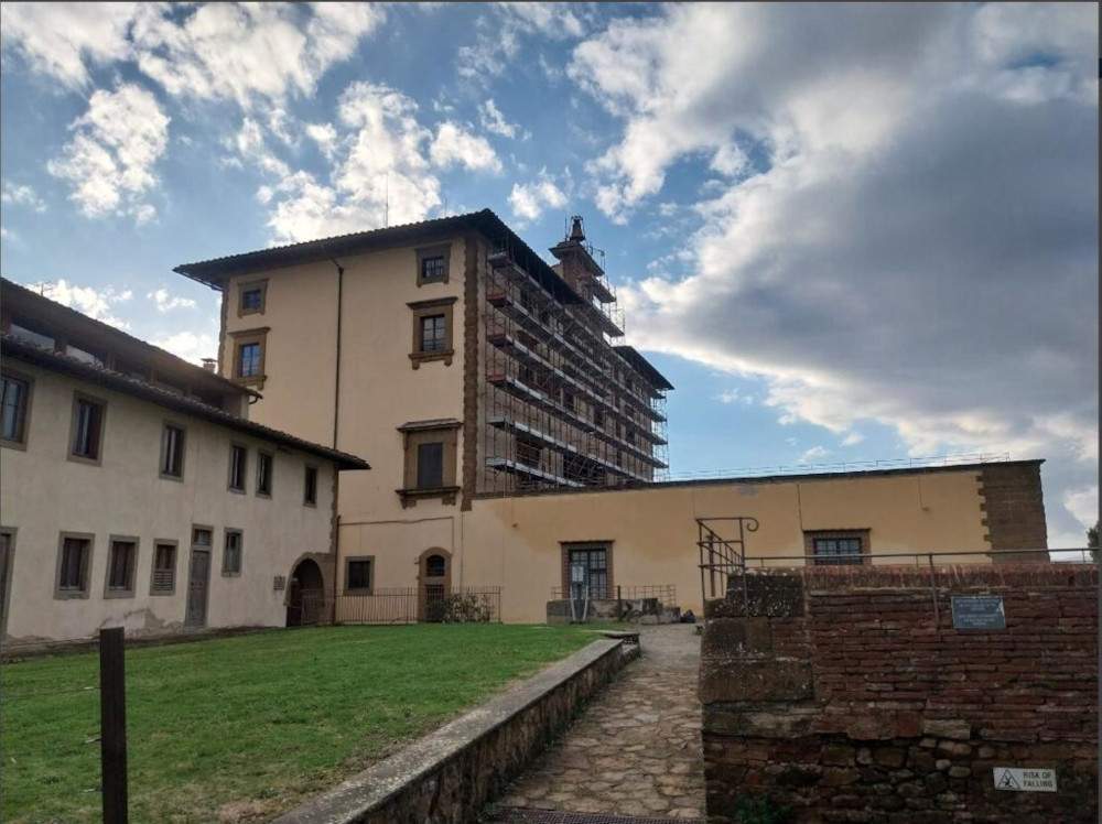 Forte Belvedere, restyling di tutte e quattro le facciate della Palazzina Medicea