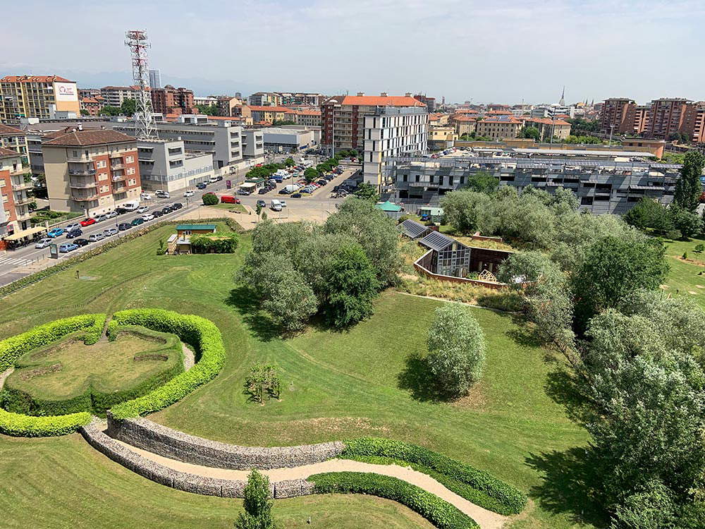 The Living Art Park in Turin, Italy. Photo: PAV The Living Art Park in Turin, Italy. Photo: PAV