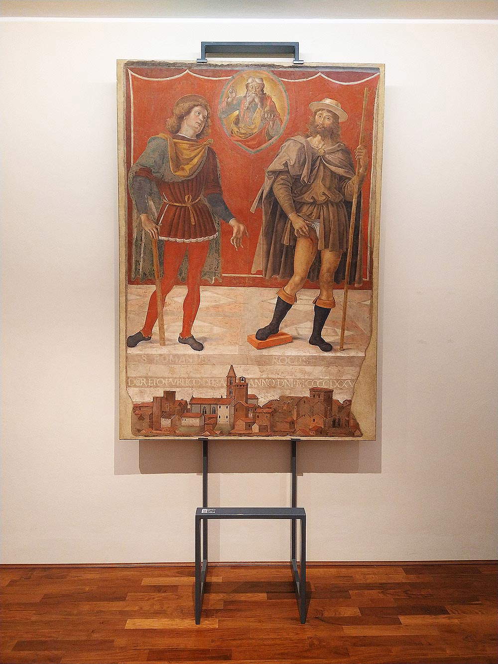 Obra de Perugino en la Pinacoteca Comunale de Deruta