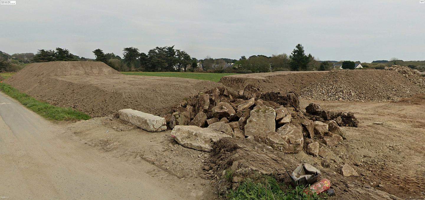 Controversy in France: destroyed menhir alignment to build a shed?