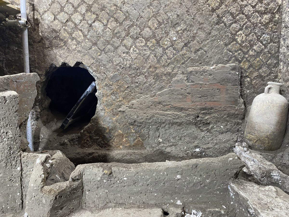 Pompei, la stanza degli schiavi nota come ambiente A Pompei, la stanza degli schiavi nota come ambiente A