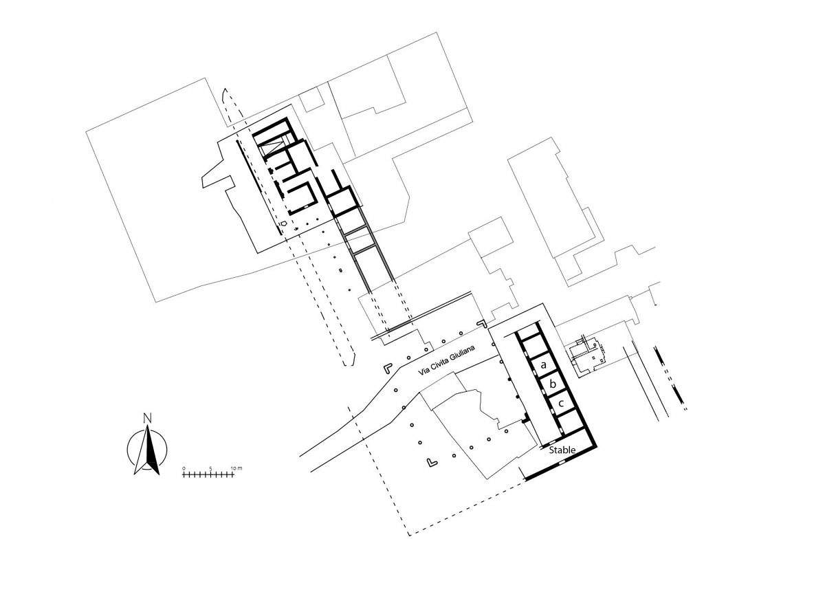 Pompei, la stanza degli schiavi nota come ambiente A Pompei, la stanza degli schiavi nota come ambiente A