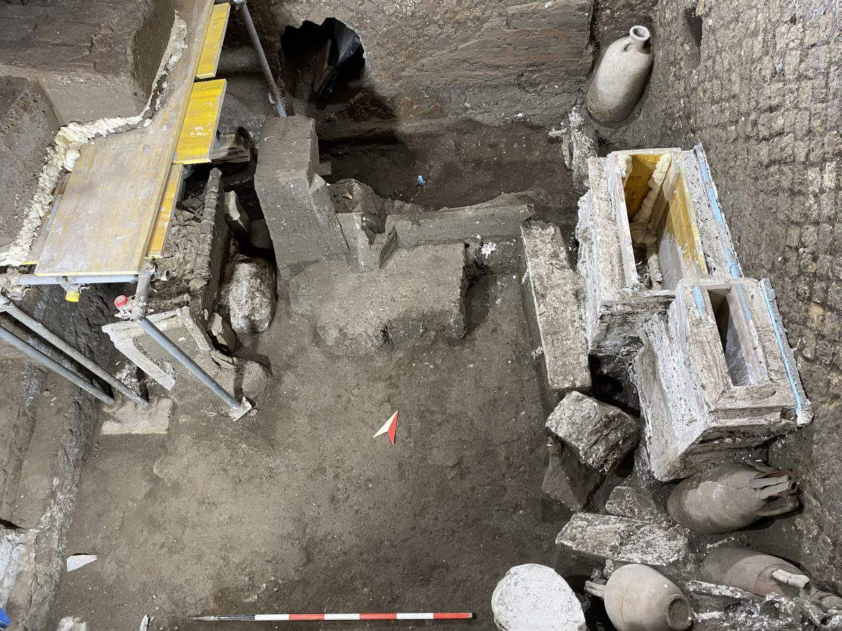 Pompei, la stanza degli schiavi nota come ambiente A Pompei, la stanza degli schiavi nota come ambiente A