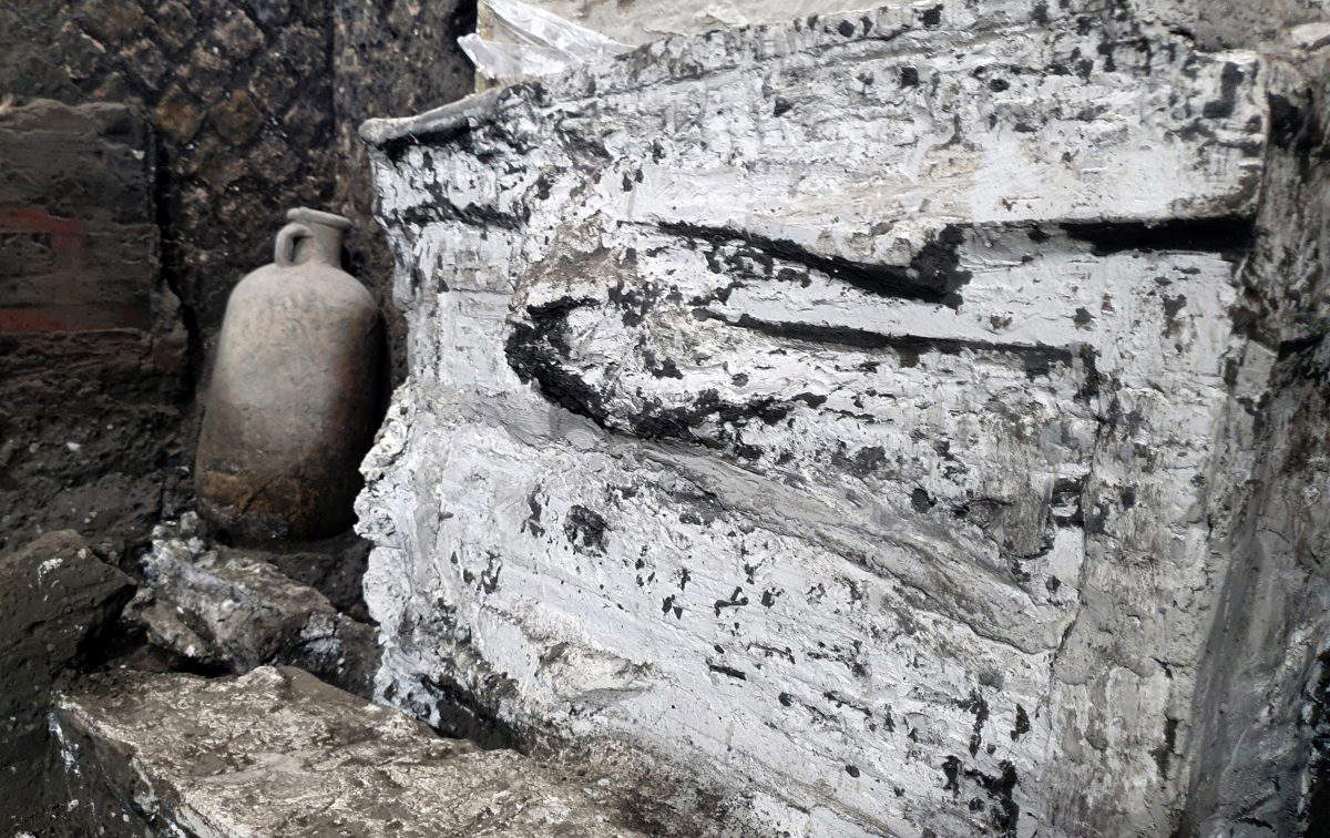 Pompei, la stanza degli schiavi nota come ambiente A Pompei, la stanza degli schiavi nota come ambiente A