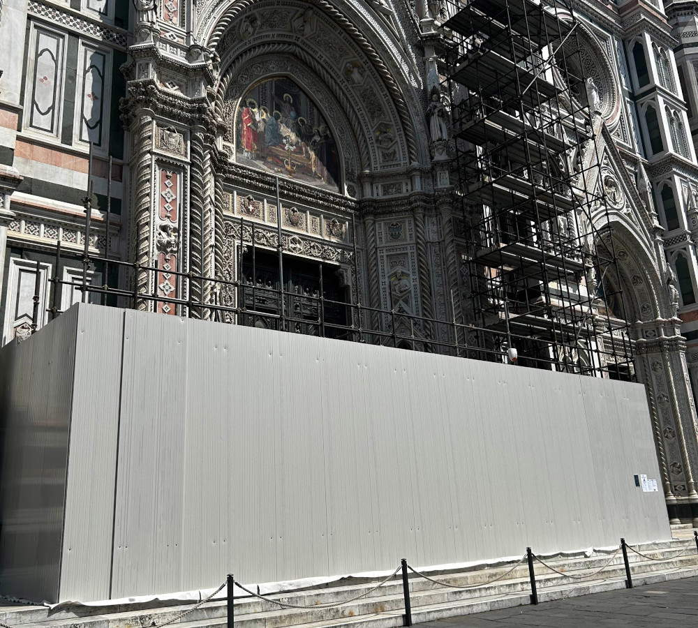 Firenze, saranno collocate tre copie in marmo delle sculture ottocentesche dei papi sulla facciata del Duomo 
